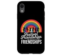 FESTIVAL FRIENDSHIPS ARE THE BEST KIND OF FRIENDSHIPS Carcasa para iPhone XR