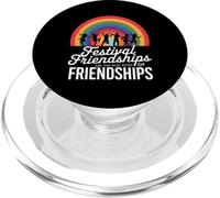 FESTIVAL FRIENDSHIPS ARE THE BEST KIND OF FRIENDSHIPS PopSockets PopGrip para MagSafe