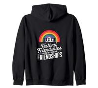 FESTIVAL FRIENDSHIPS ARE THE BEST KIND OF FRIENDSHIPS Sudadera con Capucha