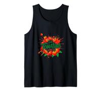 Festival La Tomatina - Diseño de Tomate Splash Camiseta sin Mangas