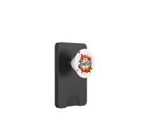 Festival La Tomatina - Diseño de Tomate Splash PopSockets PopWallet para MagSafe