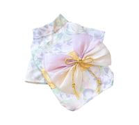 Festival Pet Kimono de 2 piernas para perros pequeños y grandes con diseño de lazo fino y grande para ocasiones especiales