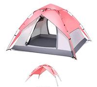 Festival Pop-Up Tent for 4-6 Persons, 2 in 1 Beach Shelter Portable Family Tents Top Up Tent Waterproof for Travelling Beach BBQ Park Fishing Instant Sun Shade Shelter Canopy