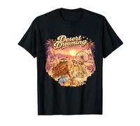 Festival Retro de ensueño en el Desierto - Boho Sunset Vibes Camiseta