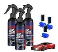 Festivalment Multi-Functional Coating Renewal Agent,Festivalment Coating 120 ml, Spray Coating Agent, 3 in 1 High Protection Quick Car Coating Spray for Restore Luster (3Sets)