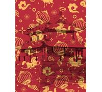 Festive Chinese New Year Notebook: Inspiring Notes for Luck, Prosperity, and Joy