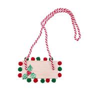 Festive Christmas Decorations Delicate Dollhouse Miniature Swing Ornaments For Home Dollhouse Furniture Accessories Children's Christmas Decorations