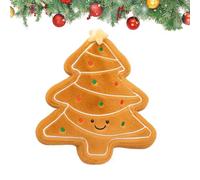 Festive Christmas Plush Pillows, Stuffed Tree and Character Cushions for Couch, Bed, Nightstand, Window Sill, Office, Bedroom, and Winter Home Décor