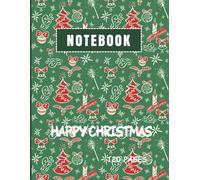 "Festive Christmas Tree Notebook: 8.5 x 11 Wide Ruled Journal with 120 Pages for Seasonal Writing & Gifting": Green Tree Paperback Cover, ... Ruled Pages for Note-Taking and Organizing"