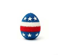 Festive for Red White Blue Wool Ball 5cm Christmas Decor Festive(B) | Textura hecha a mano, tema creativo de vacaciones, desarrollo sensorial, ideal para edades de 7 a 14 años, decoración única