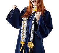 Festive Graduation Lei, Money Gift Necklace Set, 47.24 inches Party Lei with Decorative Design, Paper Craft Leie, Gift Necklace with Elegant Style, Graduation Leie for Ceremony Use