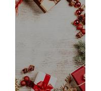 "Festive Little Artists: Christmas Sketchbook for Kids": 100 Pages of Creative Fun - Perfect for Drawing, Doodling, and Holiday Joy!"
