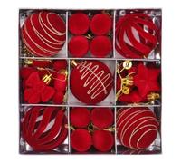 Festive Tree Ornaments, Holiday Hanging Decorations, 35 Pieces Winter Pendants, Shatterproof Christmas Accents, Seasonal Home Decor with Multi-Color Design, Party Tree Display