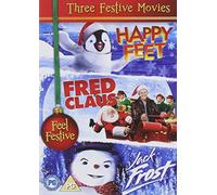 Festive Triple:Jack Frost, Happ - Festive Triple: Jack Frost, Happ [Reino Unido] [DVD]