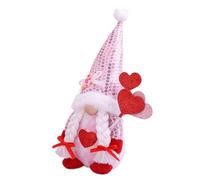 Festive Valentine Gnome Decoration - Valentines Gnomes Decorations, Faceless Doll Ornaments, Valentin's Decorative Holiday Doll For Living Room Study Bookshelf Mantel Bedside Dressing Table Nightstan