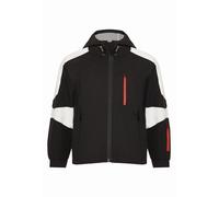 Festland Chaqueta de entretiempo negro / blanco M negro / blanco