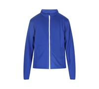 Festland Sudadera con cremallera azul real / blanco M azul real / blanco
