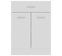 Festnight Armario Bajo de Cocina | Armario de Cocina | Mueble de Cocina | Aparador Armario | Armario de Salon Blanco 60x46x81,5 cm