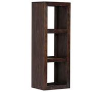 Festnight- Armario Consola aparador Estante de Almacenamiento Estilo Vintage 40 x 30 x 110 cm Madera de Acacia Maciza