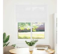 Festnight Estor Enrollable de Doble 105 x 100 cm, sin taladrar, Fácil de Instalar para Ventanas y Puertas, Proteccion Solar, Stores Noche y día, Blanco