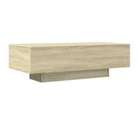 Festnight Mesa de Centro, Mesa de Salón Moderna, 100x49,5x31 cm, Material Compuesto de Madera, para Muebles de Sala de Estar, Roble Sonoma