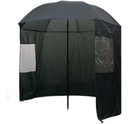 Festnight Paraguas de Pesca - Color de Verde Oscuro, 240x210 cm