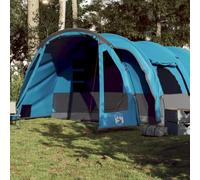 Festnight Tienda de Campaña de 8 Perosones para Camping, Impermeable, Tienda de Campaña Familiar, Fácil de Instalar, para Camping, Viajes, Trekking y Jardín Azul 3033657_es
