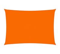Festnight Toldo de Vela Rectangular de Tela Oxford Naranja 2 x 4 m, Toldo Vela, Toldos Terrazas, Toldos Vela Rectangular, para Patio del Jardín, Terraza, Camping