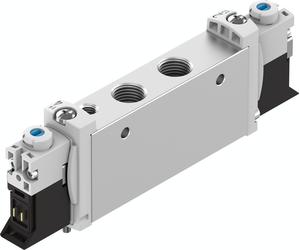 Festo 2x3/2 NC Monostable Válvula Solenoide De Aire G1/8 560l/min - 566496