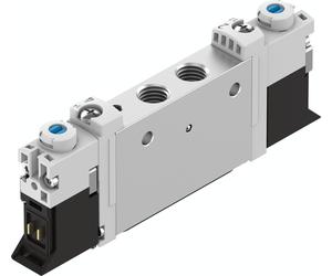 Festo 2x3/2 NC Monostable Válvula Solenoide De Aire M7 155L/Min - 574360
