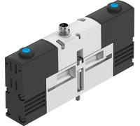 Festo 2x3/2 NC Monostable Válvula Solenoide De Aire Tamaño 18mm ISO 15407-1 Tamaño 02 VDMA 24563 400l/min - 534771