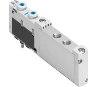 Festo 2x3/2 NO/NC Monostable Válvula Solenoide De Aire M5 130L/Min - 573391