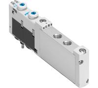 Festo 2x3/2 NO/NC Monostable Válvula Solenoide De Aire M7 140l/min - 573403