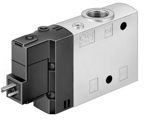 Festo 3/2 NC Monostable Válvula Solenoide De Aire G3/8 2500L/Min - 163165