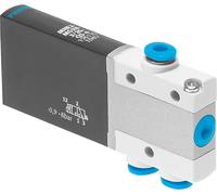 Festo 3/2 NC Monostable Válvula Solenoide De Aire QS-4 100l/min -0.9 - 8bar/-13 - 116psi - 196134