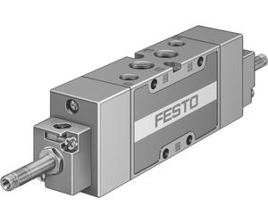 Festo 5/2 Bistable Válvula Solenoide De Aire G1/4 1600L/Min - 19789