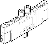 Festo 5/2 Bistable Válvula Solenoide De Aire M5 180L/Min - 196875