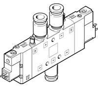 Festo 5/2 Bistable Válvula Solenoide De Aire QS-10 1250L/Min - 163179
