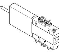 Festo 5/2 Monostable Válvula Solenoide De Aire QS-4 90l/min -0,9 - 8bar/-13 - 116psi - 525119