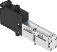 Festo 5/3 NC Válvula Solenoide De Aire Tamaño 18mm ISO 15407-2 450l/min - 539188