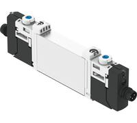 Festo 5/3 Válvula Solenoide De Aire A Presión Brida 200 - 300l/min - 574240