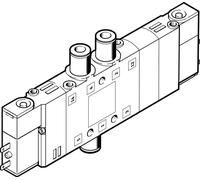 Festo 5/3 Válvula Solenoide De Aire A Presión QS-6 300l/min - 533157
