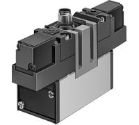 Festo 5/3 Válvula Solenoide De Aire A Presión Tamaño 3 ISO 5599-1 4000l/min - 184513