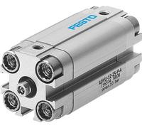Festo Cilindro Compacto 20mm Diámetro 10mm Carrera Doble Efecto - 156515