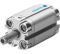 Festo Cilindro Compacto 20mm Diámetro 15mm Carrera Simple Efecto - 157218