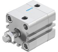 Festo Cilindro Compacto 32mm Diámetro 10mm Carrera ISO 21287 Doble Efecto - 536269
