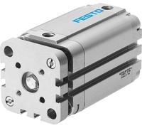 Festo Cilindro Compacto 50mm Diámetro 10mm Carrera Doble Efecto - 156894
