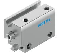 Festo Cilindro Compacto 6mm Diámetro 10mm Carrera Simple Efecto - 5267301
