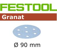 Festool 1Pkg. Granat 90mm Muelas Adhesivo 6 Agujero P40-P500 Para Ro 90 Dx