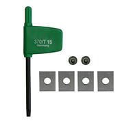 Festool 491390 - Placas de recambio HW-WP 7,6x12x1,5 (4x)